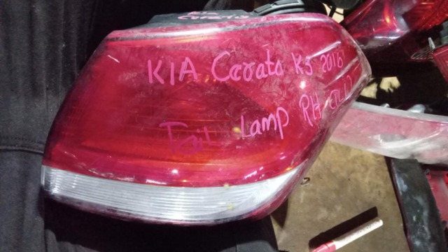 KIA CERATO K3 2016 RH TAILLAMP TAILLIGHT TAIL REAR LAMP LIGHT