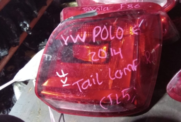 VOLKSWAGEN POLO 6 2014 RH TAILLAMP TAILLIGHT TAIL REAR LAMP LIGHT