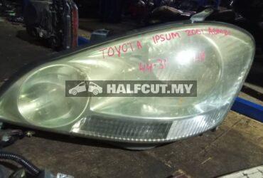 TOYOTA IPSUM 2001 ACM21 44-31 LH HEADLAMP HEADLIGHT HEAD LAMP LIGHT