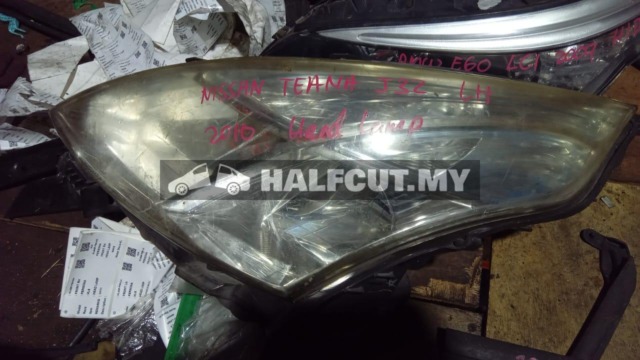 NISSAN TEANA J32 2010 LH HEADLAMP HEADLIGHT HEAD LAMP LIGHT