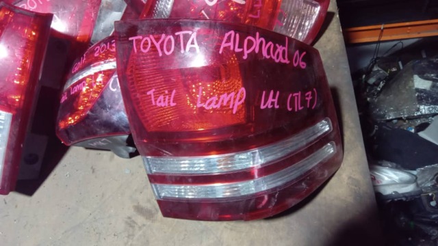 TOYOTA ALPHARD VELLFIRE06 58-18 LH TAILLAMP TAILLIGHT TAIL REAR LAMP LIGHT