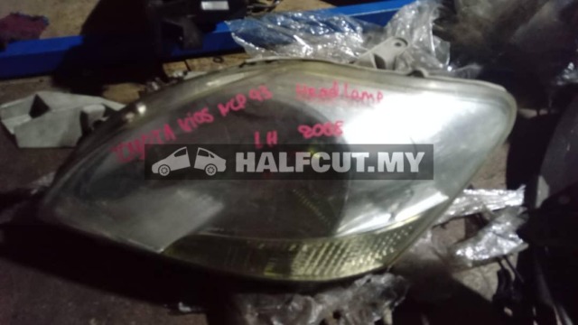 TOYOTA VIOS NCP 93 08 LH HEADLAMP HEADLIGHT HEAD LAMP LIGHT