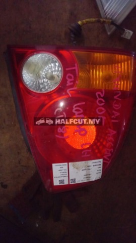 HYUNDAI ACCENT 2005 LH TAILLAMP TAILLIGHT TAIL REAR LAMP LIGHT
