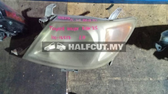 TOYOTA HILUX KUN25 100-16517 LH HEADLAMP HEADLIGHT HEAD LAMP LIGHT