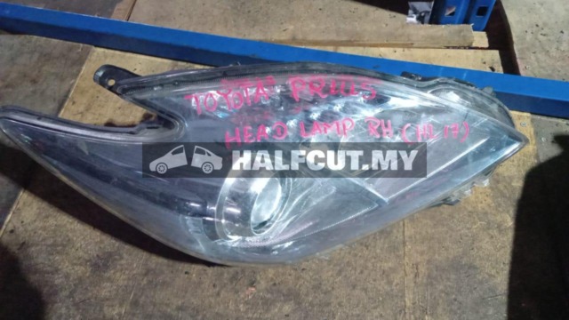 TOYOTA PRIUS RH HL17 HEADLAMP HEADLIGHT HEAD LAMP LIGHT
