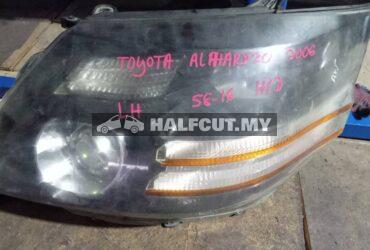 TOYOTA ALPHARD VELLFIRE20 06 58-16 LH HID HEADLAMP HEADLIGHT HEAD LAMP LIGHT