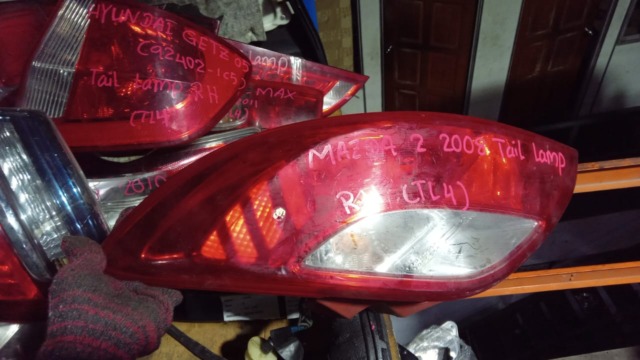 MAZDA 2 2008 RH TAILLAMP TAILLIGHT TAIL REAR LAMP LIGHT