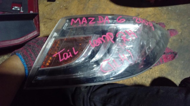 MAZDA 6 2009 RH TAILLAMP TAILLIGHT TAIL REAR LAMP LIGHT