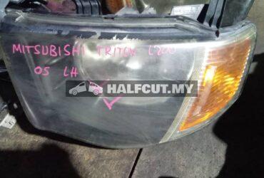 MITSUBISHI TRITON L200 05 LH HEADLAMP HEADLIGHT HEAD LAMP LIGHT