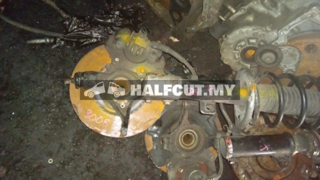 PEUGEOT 3008 FRONT AXLE F R