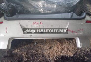 VOLKSWAGEN GOLF MK6 REAR BUMPER