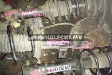 KIA SPORTAGE 2014 FRONT AXLE F R