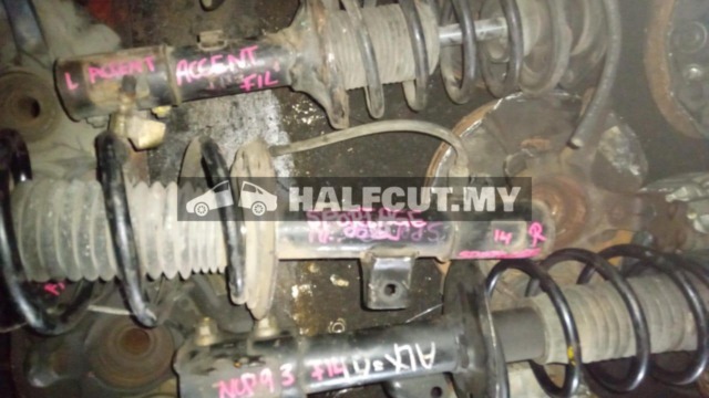 KIA SPORTAGE 2014 FRONT AXLE F R
