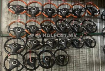 ORIGINAL JAPAN DAIHATSU AVY MOMO STEERING WHEEL FOR MYVI VIVA KELISA KENARI USED