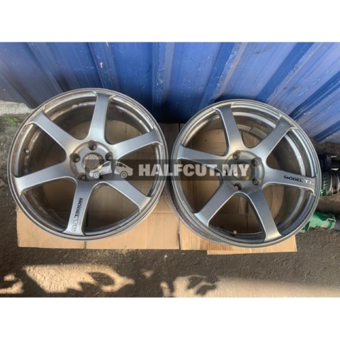 ADVANCED VEHICLE SYSTEM MODEL T6 18X7 1 2J RAYS RIM SET