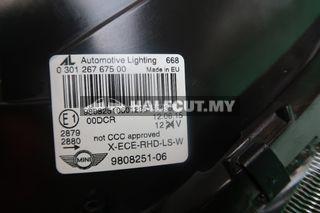 MINI COOPER R60 HEADLAMP HEADLIGHT HEAD LAMP LIGHT
