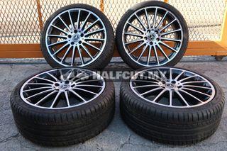 MERCEDES BENZ SPORT RIM 19INCH SET RIM WITH TYRE - Halfcut Malaysia KL ...