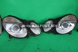 MERCEDES BENZ W211 FACELIFT PER SIDE HEADLAMP HEADLIGHT HEAD LAMP LIGHT