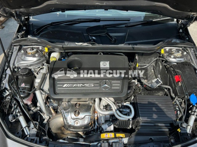 MERCEDES BENZ W117 A45 AMG HALFCUT HALF CUT