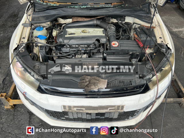 VOLKSWAGEN SCIROCCO EA888 CCZ 2.0L HALFCUT HALF CUT