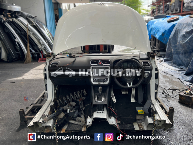 VOLKSWAGEN SCIROCCO EA888 CCZ 2.0L HALFCUT HALF CUT