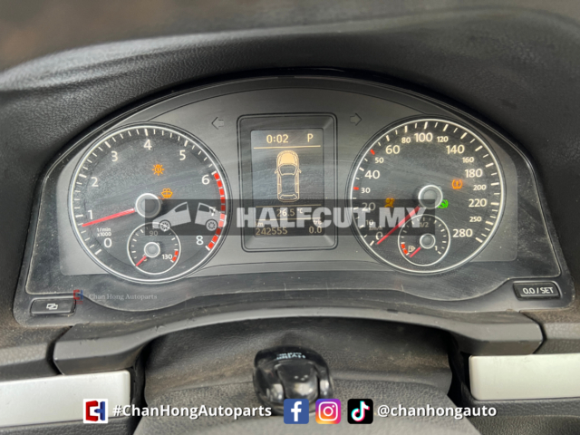 VOLKSWAGEN SCIROCCO EA888 CCZ 2.0L HALFCUT HALF CUT
