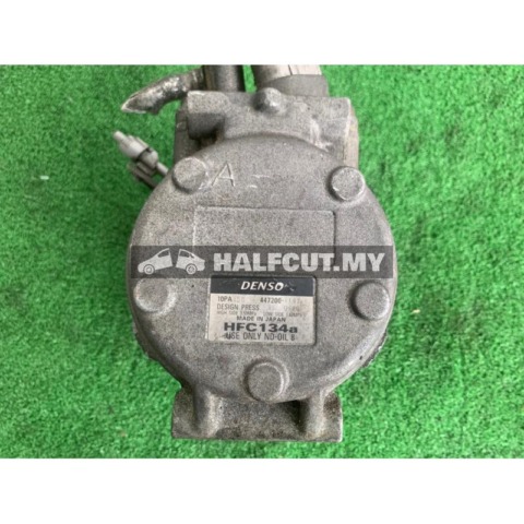 DENSO AIRCOND COMPRESSOR PROTON WIRA 1.5CC 10PA15C ND PROTON WIRA 1.5CC AIR COND COMPRESSOR KOMPRESSOR KERETA
