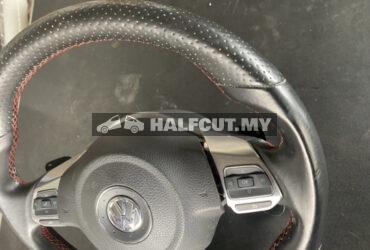 VOLKSWAGEN MK6 GTI STEERING WHEEL NO AIRBAG