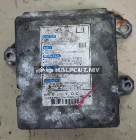 HONDA CITY THO AIR BAG ECU 77960-TMO-Z420-M3