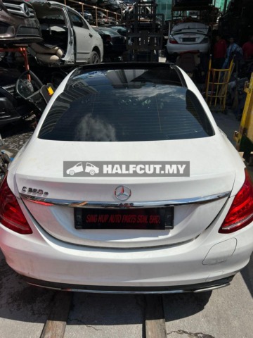 MERCEDES BENZ E350E PART HALFCUT HALF CUT