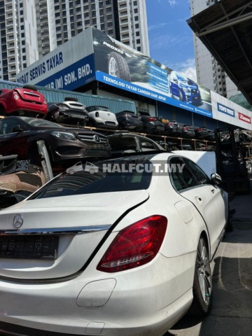 MERCEDES BENZ E350E PART HALFCUT HALF CUT