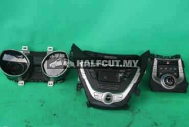 HYUNDAI ELANTRA METER AIR COND PANEL RADIO