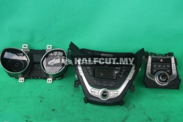 HYUNDAI ELANTRA METER AIR COND PANEL RADIO
