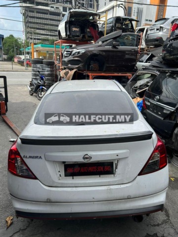 NISSAN ALMERA PARTS HALFCUT HALF CUT
