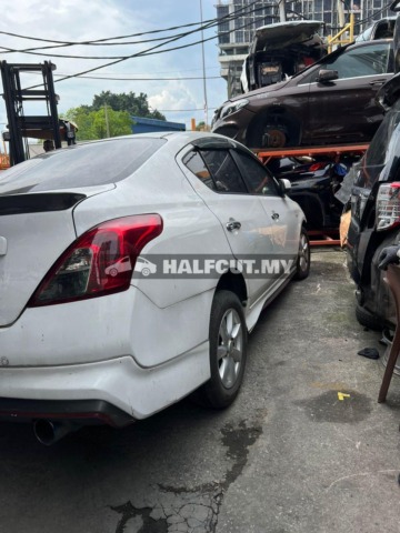 NISSAN ALMERA PARTS HALFCUT HALF CUT