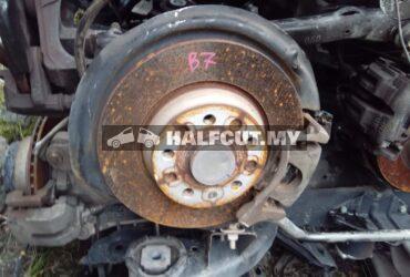 VOLKSWAGEN VW PASSAT B7 REAR AXLE