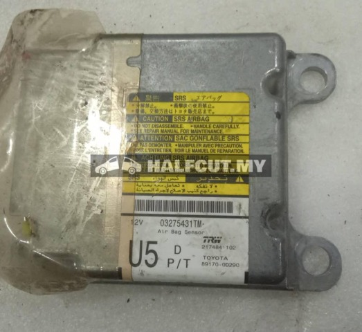 TOYOTA VIOS NCP93 AIR BAG ECU 89170-0D290