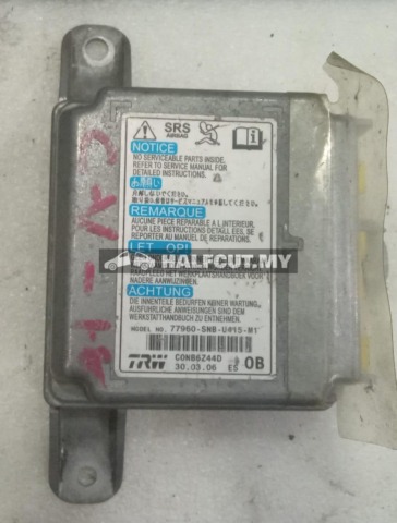 HONDA CIVIC SNB 1.8 AIR BAG ECU 77960-SNB-U415-M1