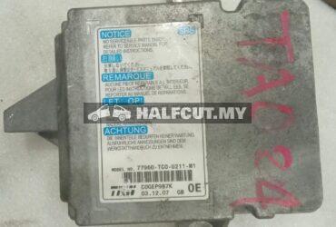 HONDA ACCORD TAO 2.4 AIR BAG ECU 77960-TC0-U211-M1