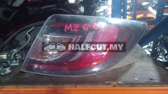 MAZDA 6 09 RH TAILLAMP TAILLIGHT TAIL REAR LAMP LIGHT