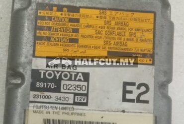 TOYOTA ALTIS 02 AIR BAG ECU 89170-02350