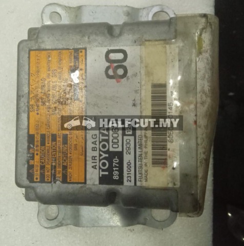 TOYOTA VIOS NCP42 AIR BAG ECU 89170-0D060