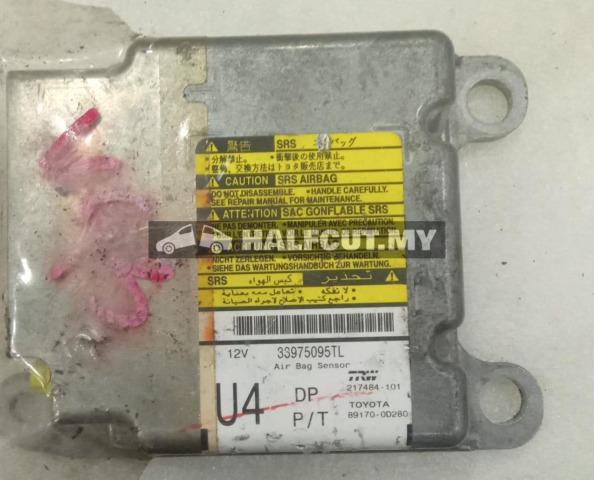 TOYOTA VIOS NCP93 AIR BAG ECU 89170-0D280