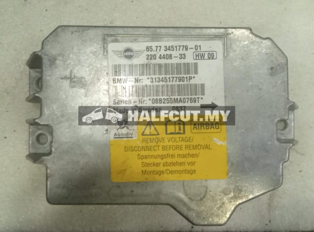 MINI COOPER R56 AIR BAG ECU 220 4408-33