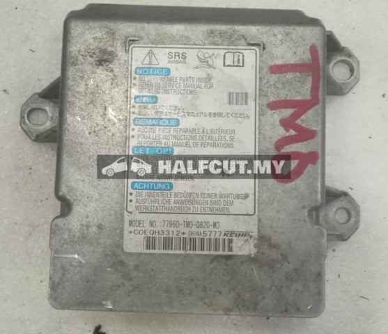 HONDA CITY TMO AIR BAG ECU 77960-TMO-Q820-M3