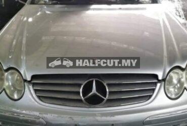 MERCEDES BENZ CLK W209 M271 HALFCUT HALF CUT
