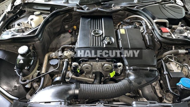 MERCEDES BENZ W204 C180K 271 HALFCUT HALF CUT