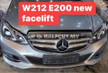 MERCEDES BENZ W212 E200 NEW FACELIFT ENGINE GEARBOX GEAR BOX HALFCUT HALF CUT