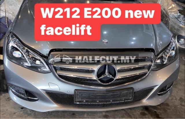 MERCEDES BENZ W212 E200 NEW FACELIFT ENGINE GEARBOX GEAR BOX HALFCUT HALF CUT