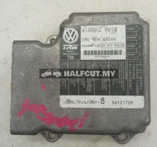 VOLKSWAGEN TIGUAN AIR BAG ECU 5N0 959 655AA